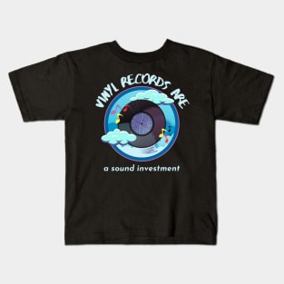 Vinyl Records Are A Sound Investment Kids T-Shirt